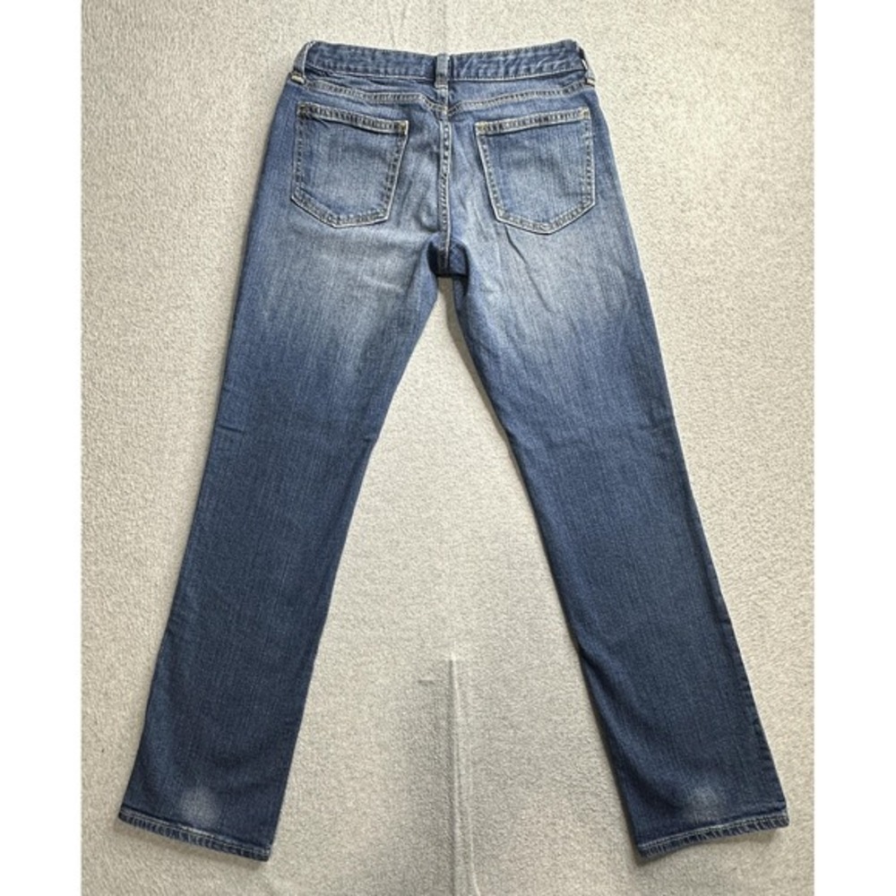 Gap Jeans‎ Womens 4 Curvy Straight Fit Blue True Blue Fall 14 Denim Stretch